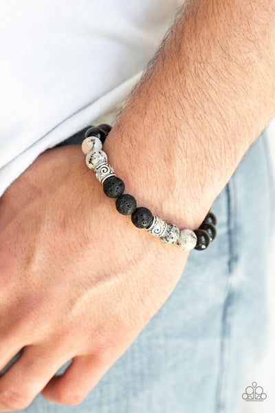 Paparazzi Mantra - White Bracelet