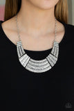 Paparazzi Ready To Pounce - Silver Necklace