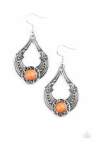 Paparazzi Sol Sonata - Orange Earrings