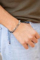 Paparazzi Bungee Bungalow - Black Urban Bracelet
