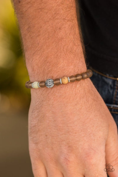 Paparazzi Purity - Brown Urban Bracelet