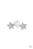 Paparazzi Dont Get Me STAR-ted!- Silver Hair Clip