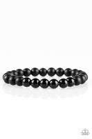 Paparazzi Confident - Black Bracelet