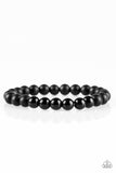 Paparazzi Confident - Black Bracelet