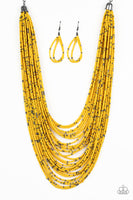 Paparazzi Rio Rainforest - Yellow Necklace