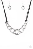 Paparazzi Naturally Nautical - Black Necklace