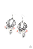 Paparazzi Garden Picnic - Orange Earrings
