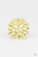 Paparazzi Bloomin Bloomer - Yellow Ring